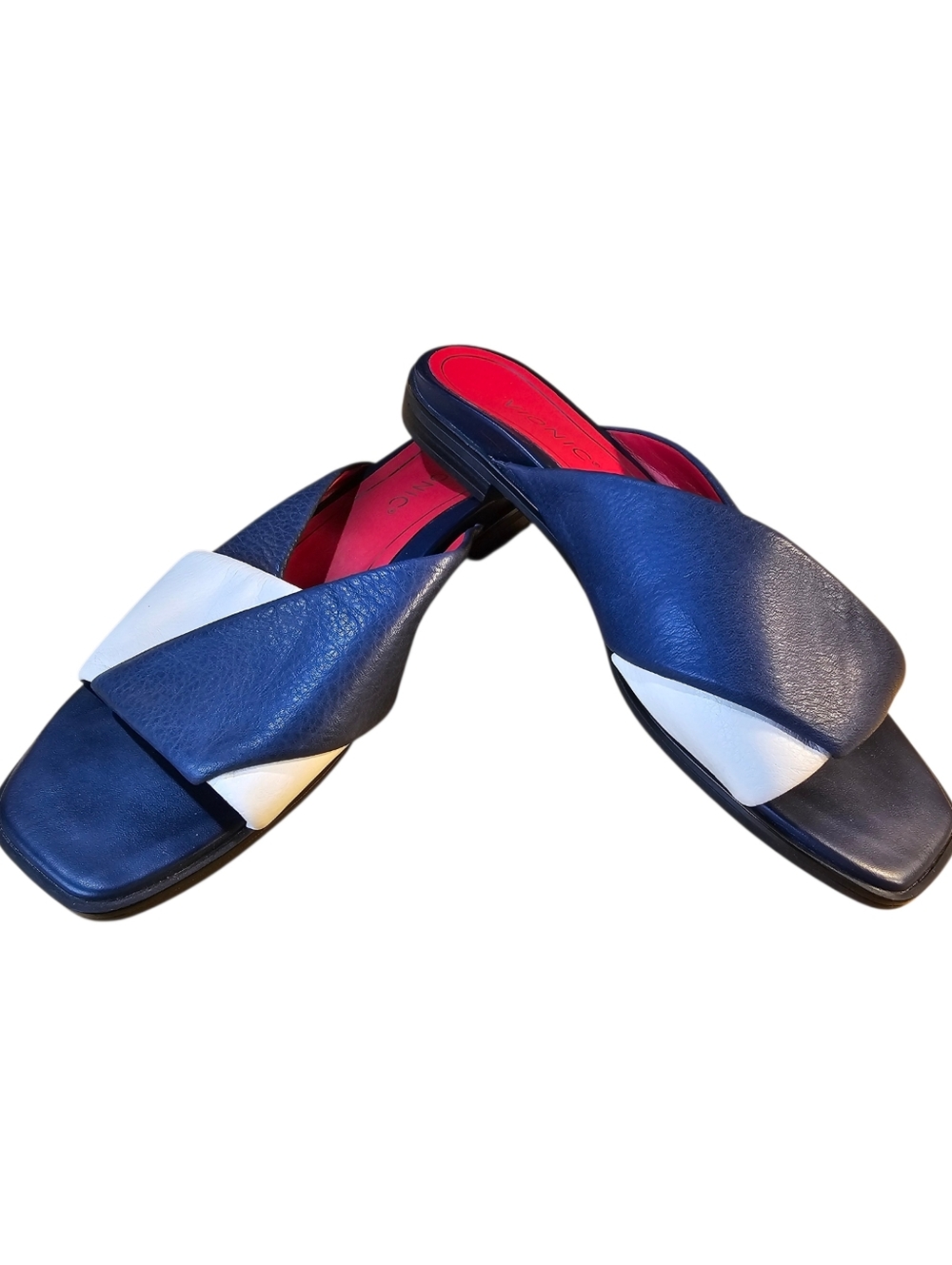 🇺🇸 Vionic Miramar Slide Sandals | Orthotic Comfort | Red White Blue | 8.5 - Picture 4 of 9